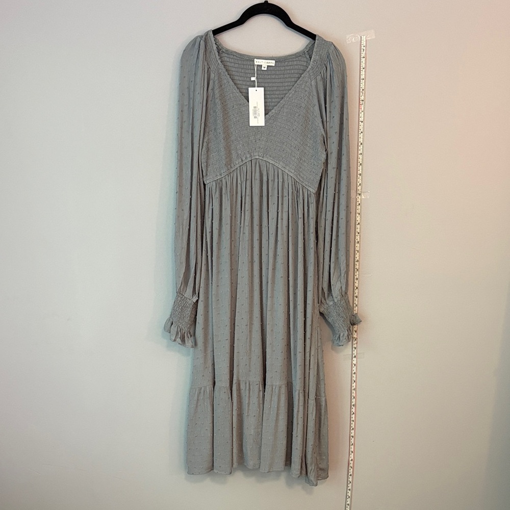 Baltic Born Long Sleeve Gray Dress